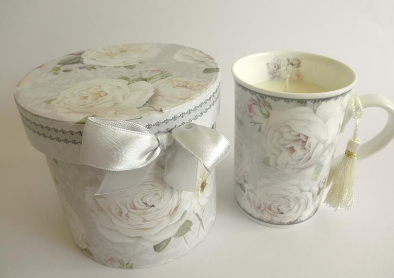 White Roses Mug